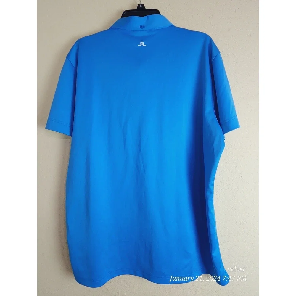 J.Lindeberg Hunter Regular Fieldsensor 2.0 Polo Shirt Blue XXL‎ 46MG562415672